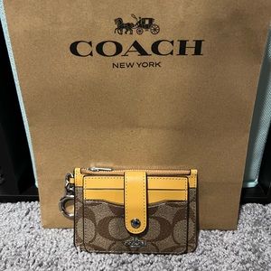 Coach card holder